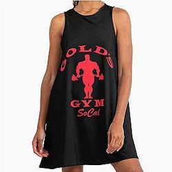 Connor Storrie Gold's Gym Socail Hockey Romance A-Line Dress