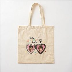 Heated Rivalry Shane Hollander vs Ilya Rozanov Hudson Storrie Fan Art Cotton Tote Bag
