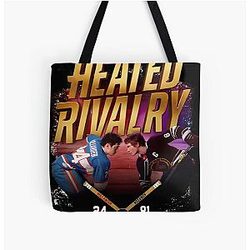 Ilya Rozanov And Shane Hollander - Heated Rivalry All Over Print Tote Bag