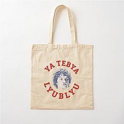 Connor Storrie Ya Tebya Lyublyu Cotton Tote Bag