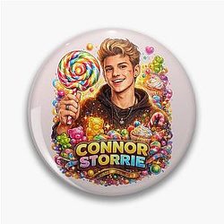 Connor Storrie Sticker Pin