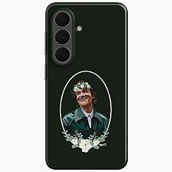 Green Flower Portrait Connor Storrie Samsung Galaxy Soft Case
