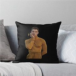 Connor Storrie Magazine Throw Pillow