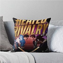 Ilya Rozanov And Shane Hollander - Heated Rivalry Hudson Williams Connor Storrie Throw Pillow
