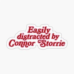 Connor Storrie Distracted by a Sticker