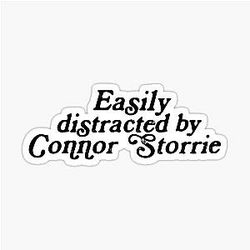 Connor Storrie Distracted by a Sticker