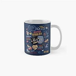 Heated Rivalry Shane Hollander vs Ilya Rozanov Hudson Williams Connor Storrie Ice Hockey Couple Romance Classic Mug
