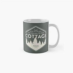 Heated Rivalry Cottage Shane Hollander vs Ilya Rozanov Hudson Williams Connor Storrie Ice Hockey Couple Romance Classic Mug