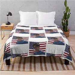 Conrad Fisher American Throw Blanket