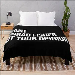 I Want Conrad Fisher Throw Blanket