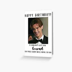 Happy Birthday Conrad Fisher Card