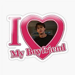 Conrad Fisher Glossy Sticker
