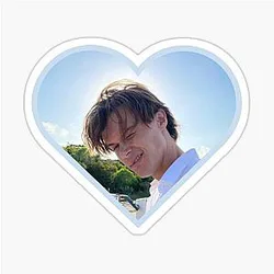 Conrad Fisher Heart Sticker