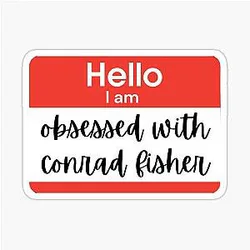 Hello I Am Obsessed With Conrad Fisher The Summer I Turned Pretty Sticker
