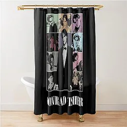 Vintage Conrad Fisher Eras Tour Shower Curtain