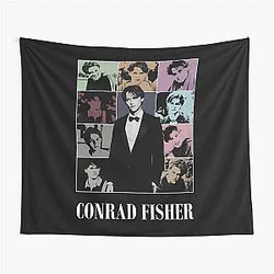 Vintage Conrad Fisher Tour Tapestry