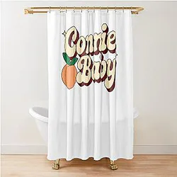 Connie Baby, Peach scene, Conrad Fisher The Summer I Turned Pretty Shower Curtain