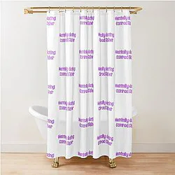 Mentally Dating Conrad Fisher Shower Curtain