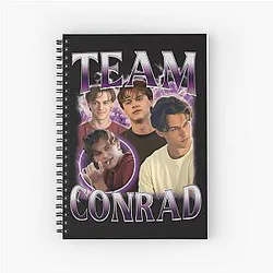 Conrad Fisher Bootleg Spiral Notebook