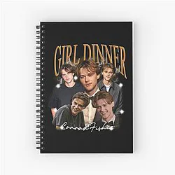 Vintage Conrad Fisher Girl's Spiral Notebook