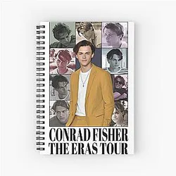 Conrad Fisher The Eras tour Spiral Notebook