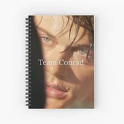 Conrad Fisher The Summer I Turned Pretty Spiral Notebook