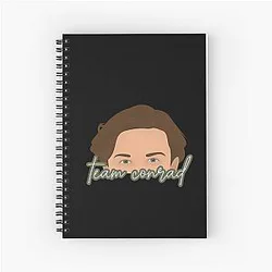 Team Conrad Fisher Spiral Notebook
