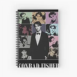 Vintage Conrad Fisher Tour Spiral Notebook