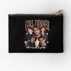 Vintage Conrad Fisher Girls Dinner Zipper Pouch