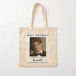 Happy Birthday Conrad Cotton Tote Bag