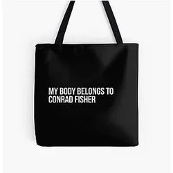 My Body Belongs to Conrad Fisher Tote Bag
