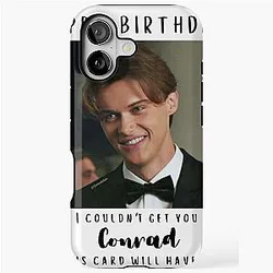 Happy birthday Conrad Fisher iPhone Case