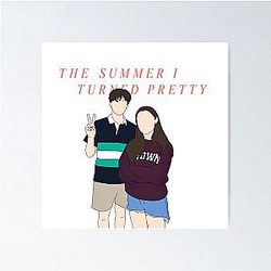 Belly and Conrad Fisher The Summer I Turned Pretty Poster