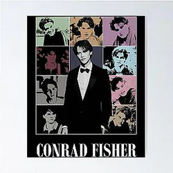 Vintage Conrad Fisher Tour Posters