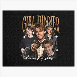 Vintage Conrad Fisher Girls Dinner Jigsaw Puzzle