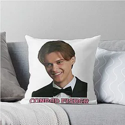 Conrad Fisher Throw Pillow