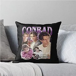 Team Conrad Fisher the Summer I Turned Pretty Bootleg Throw Pillow