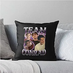 Conrad Fisher Bootleg Throw Pillow