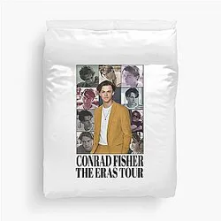 Conrad Fisher The Eras Tour Art Duvet Cover
