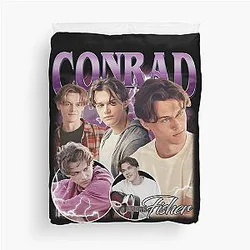 Team Conrad the Summer I Turned Pretty Bootleg Duvet Cover