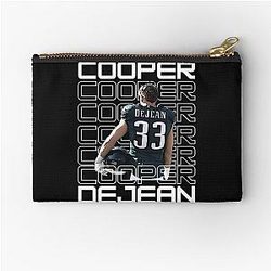 Football Rookie Cooper DeJean 33 Zipper Pouch