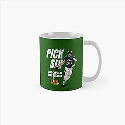 2025 Super Bowl Pick Six Football Rookie Cooper DeJean 33 Celebrate Classic Mug