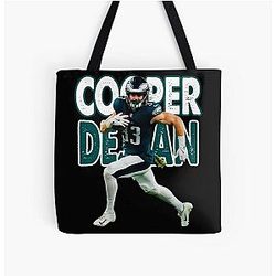 Cooper Dejean Vintage Retro All Over Print Tote Bag