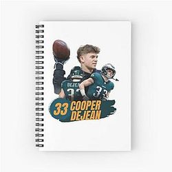 Cooper dejean t-Shirt Spiral Notebook