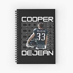 Football Rookie Cooper DeJean Celebrate Spiral Notebook