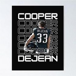 Football Rookie Cooper DeJean Celebrate Poster