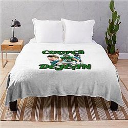 Cooper DeJean Philadelphia Eagles T-Shirt Throw Blanket