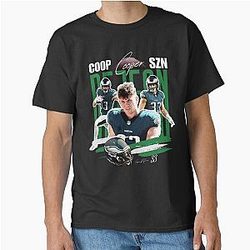 Coop SZN Design Cooper DeJean Philadelphia Eagles Fan Art Sportswear Elite Playmaker Tribute Football Season 2024 Classic T-Shirt