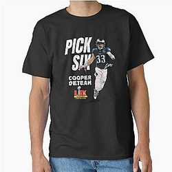 2025 Super Bowl Pick Six Football Rookie Cooper DeJean Celebrate Classic T Shirt