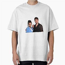 India Amarteifio and Corey Mylchreest Oversized T-Shirt